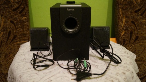 Zdjęcie oferty: Komputerowy zestaw audio HAMA + kamerka HAMA