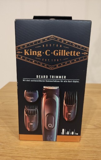 Zdjęcie oferty: King C Gillette Trymer do zarostu NOWY ORYGINALNY 