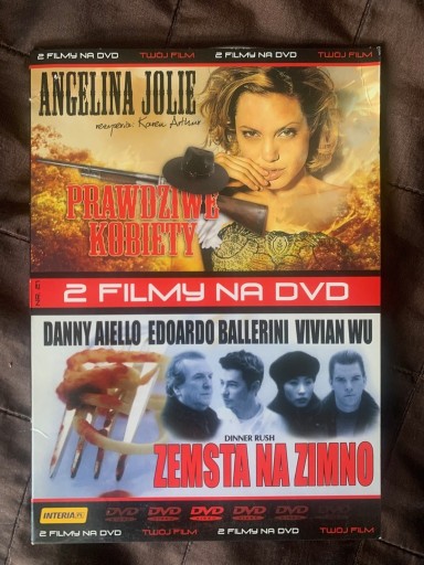 Zdjęcie oferty: płyta DVD 2 filmy Prawdziwe kobiety/ Zemsta na zim