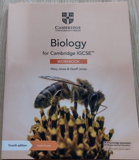 Zdjęcie oferty: Cambridge IGCSE Biology Workbook 
