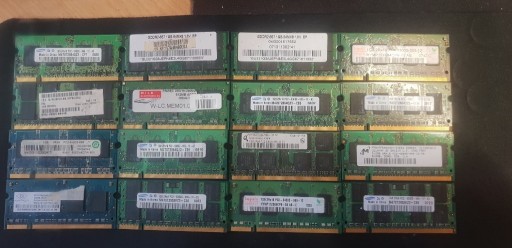 Zdjęcie oferty: Pamięć RAM DDR2 mix do laptopa