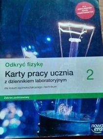 Zdjęcie oferty: Odkryć fizykę 2 Nowa E podstawowy karty pracy 