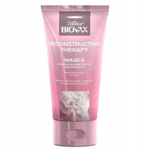 Zdjęcie oferty: L'biotica Biovax Recontructing Therapy maska 150 