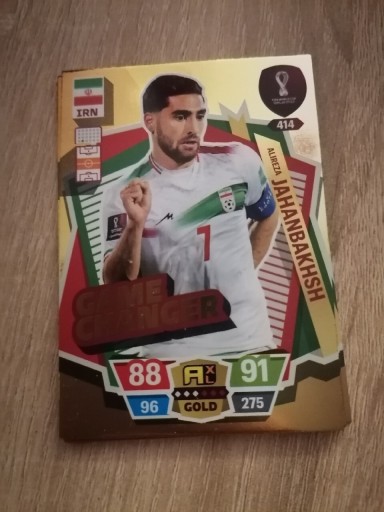 Zdjęcie oferty: Word cup qatar 2022 game changer 414 Jahanbakhsh