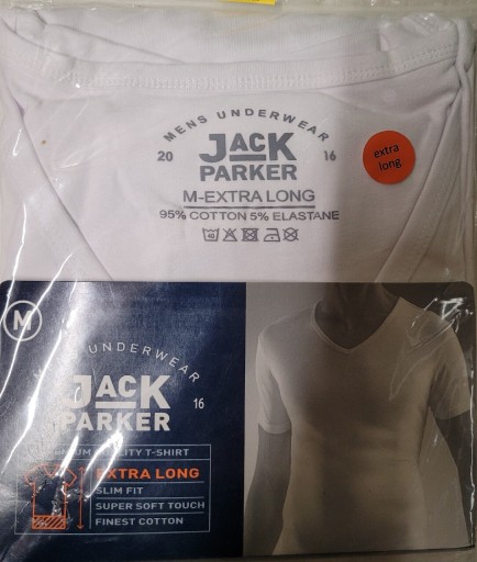 Zdjęcie oferty: koszulka męska Jack Parker M biała