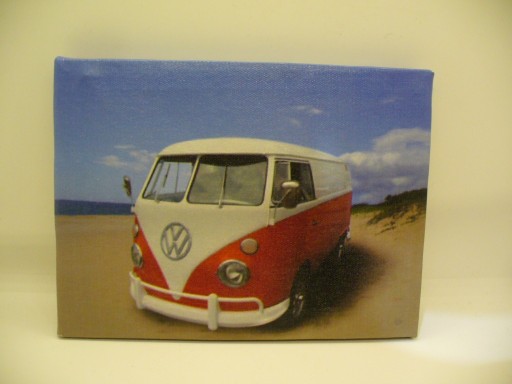 Zdjęcie oferty: Dekoracja Obraz Volkswagen T1 'Bullik" 20x15 cm