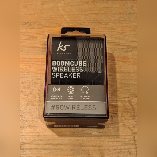 Zdjęcie oferty: Głośnik Bluetooth KitSound BoomCube