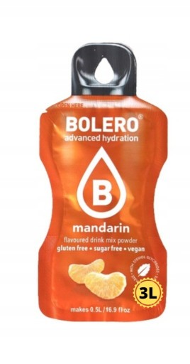 Zdjęcie oferty: Bolero, napój bez cukru,fit drink, mandarynka