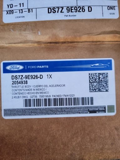 Zdjęcie oferty: Przepustnica Ford Fusion 2.5l USA