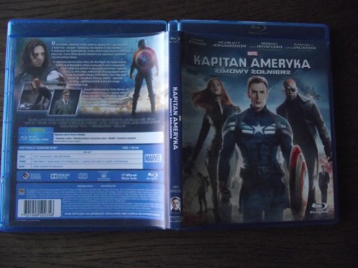 Zdjęcie oferty: KAPITAN AMERYKA, ZIMOWY ŻOŁNIERZ ( BLU-RAY), nowa