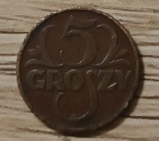 Zdjęcie oferty: 5 groszy 1938 brąz II RP