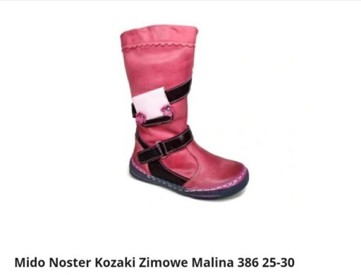 Zdjęcie oferty: Nowe kozaki zimowe dla dziewczynki roz.26