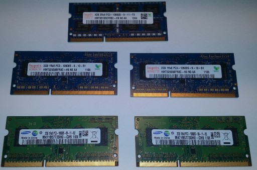 Zdjęcie oferty: Pamięć RAM do laptopa DDR3 12GB Samsung Hynix
