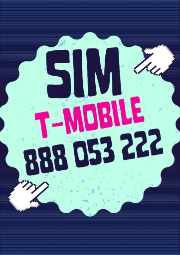 Zdjęcie oferty: Starter SIM T-Mobile 888 053 222