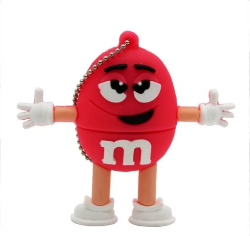 Zdjęcie oferty: Pendrive 64GB cukierek m&m's różowy róż mms 