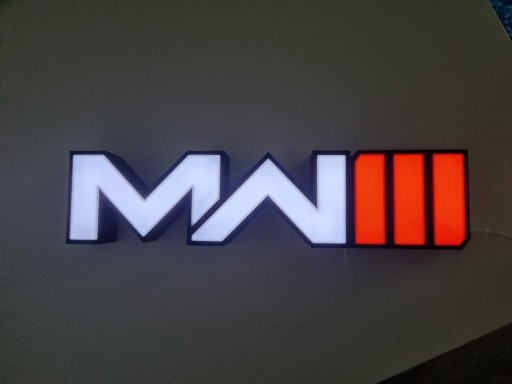 Zdjęcie oferty: Lampa Led Modern Warfare 3 : MWIII MW3