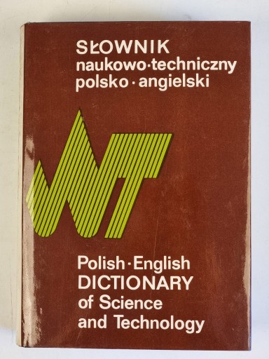 Zdjęcie oferty: Słownik naukowo-techniczny polsko-angielski