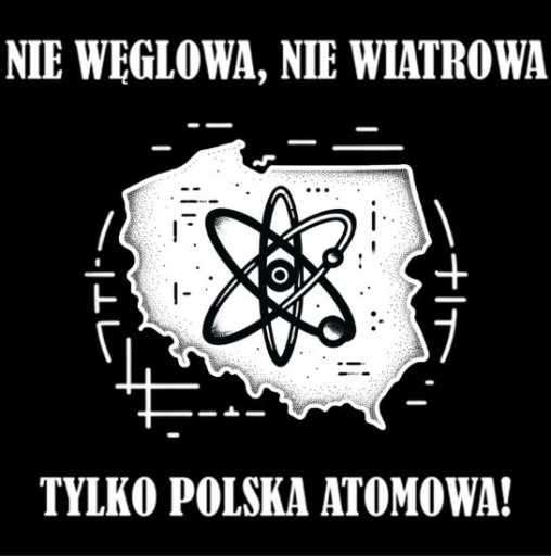 Zdjęcie oferty: Koszulka z nadrukiem "Polska Atomowa" rozmiar M