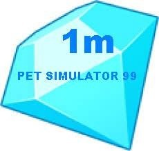 Zdjęcie oferty: 1.1 milionow gemow pet simulator 99