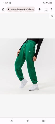 Zdjęcie oferty: Spodnie dresowe Nike zielone