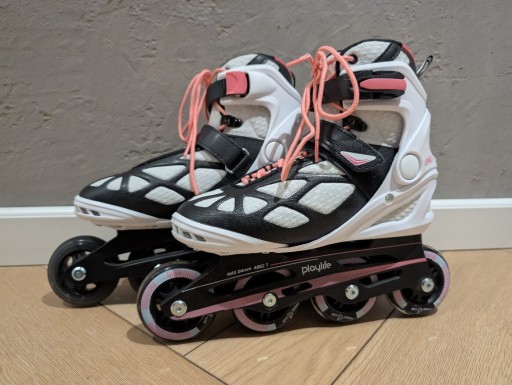 Zdjęcie oferty: Rolki fitness Playlife Uno Pink 80 prawie nowe gwarancja 39 / 40