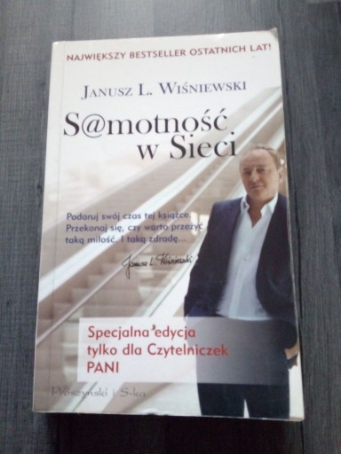 Zdjęcie oferty: książka janusz wiśniewski samotność w sieci