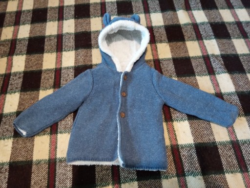 Zdjęcie oferty: Sweter sweterek 12-18 mies. 86 cm rozpinany ciepły