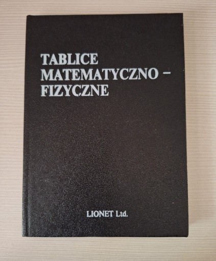 Zdjęcie oferty: Tablice matematyczno-fizyczne Jasińska 