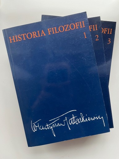 Zdjęcie oferty: Historia filozofii. Tomy: 1-3, Tatarkiewicz