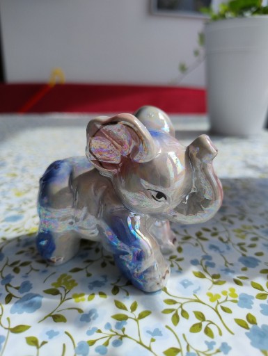 Zdjęcie oferty: Figurka porcelanowa słoń mały 