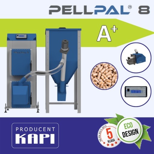 Zdjęcie oferty: Kocioł na pellet PELLPAL 8kW 5 klasa EcoDesign