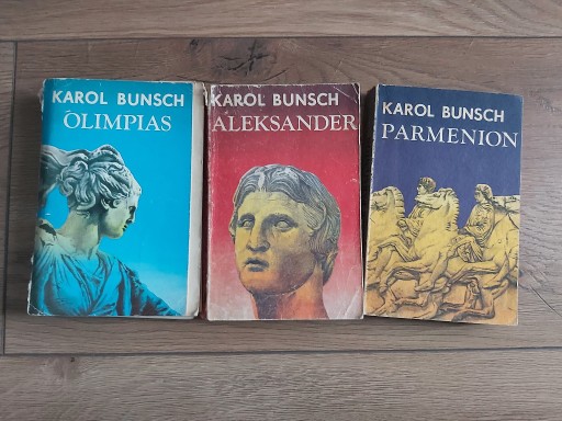 Zdjęcie oferty: Karol Bunsch - 3 książki