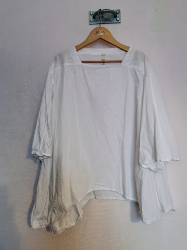 Zdjęcie oferty: Biała asymetryczna koszula/tunika, one size