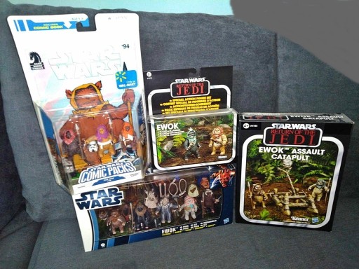 Zdjęcie oferty: Star Wars the Vintage Collection Ewoki NOWE 3.75