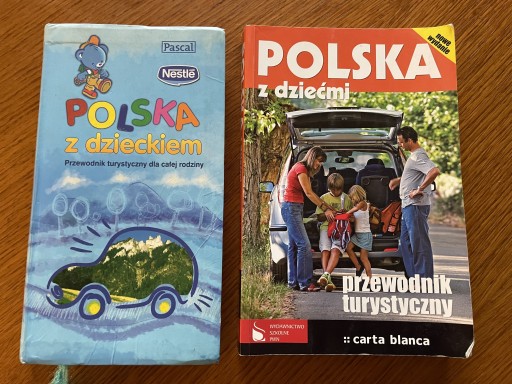 Zdjęcie oferty: PRZEWODNIKI POLSKA Z DZIEĆMI ZESTAW 2SZT