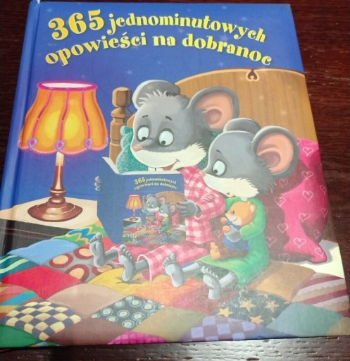 Zdjęcie oferty: Książka 365 jednominutowych opowieści na dobranoc