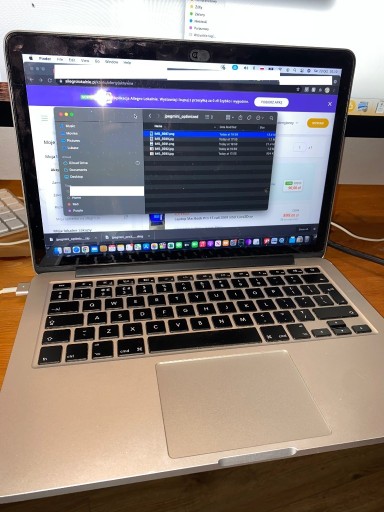 Zdjęcie oferty: MacBook Pro 13 cali 2014 2.6Ghz DualCore i5 Retina