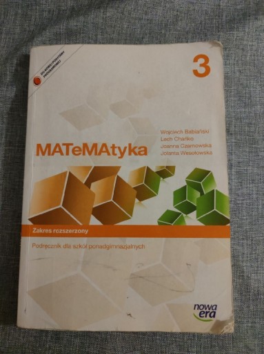 Zdjęcie oferty: Podręcznik Matematyka - Poziom rozszerzony