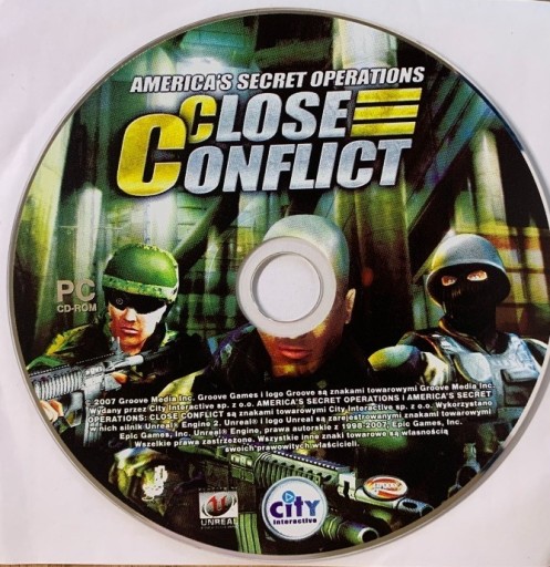 Zdjęcie oferty: Gra PC Close Conflict: America’s Secret Operations