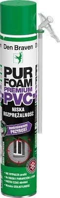 Zdjęcie oferty: Piana montażowa wężykowa PVC PURFOAM Den Braven