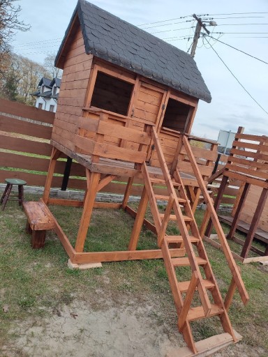 Zdjęcie oferty: Domek drewniany dla dzieci 