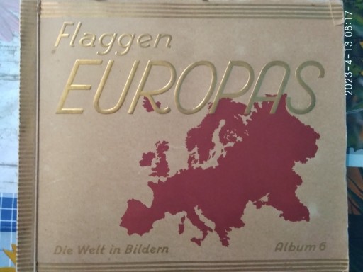 Zdjęcie oferty: ALBUM Flaggen Europas (6) Die Welt in Bildern 1930