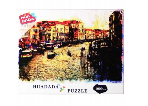 Zdjęcie oferty: Puzzle z krajobrazem Wenecji HUA DADA 1000 sztuk