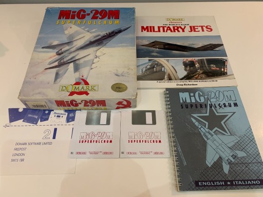 Zdjęcie oferty: MIG-29M Super Fulcrum Amiga 500 Dyskietka 3.5” 