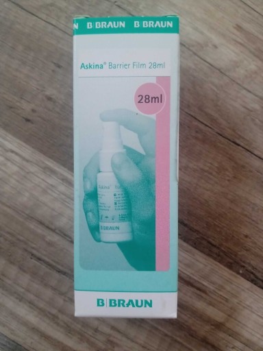 Zdjęcie oferty: Braun Askina Barrier Film nowy 28 ml spray