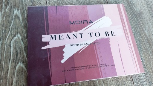 Zdjęcie oferty: Moira meant  to be paleta cieni rozswietlaczy 