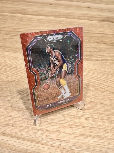 Zdjęcie oferty: 2020-21 Panini Prizm Magic Johnson Red Wave Los Angeles Lakers