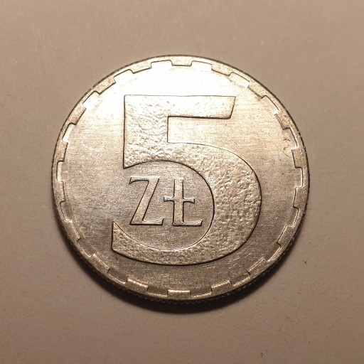 Zdjęcie oferty: Polska - Moneta 5 zł 1990