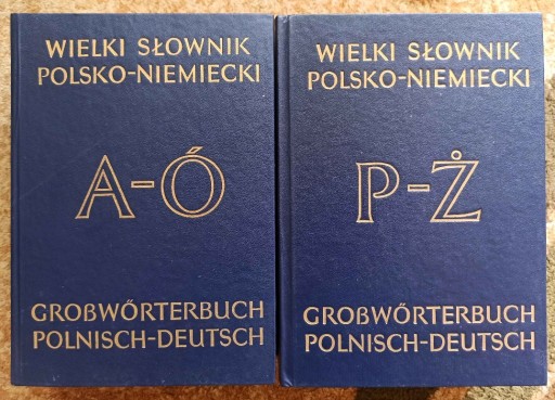 Zdjęcie oferty: Wielki Słownik Polsko - Niemiecki - 2 tomy