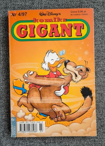 Zdjęcie oferty: komiks GIGANT nr 4/1997